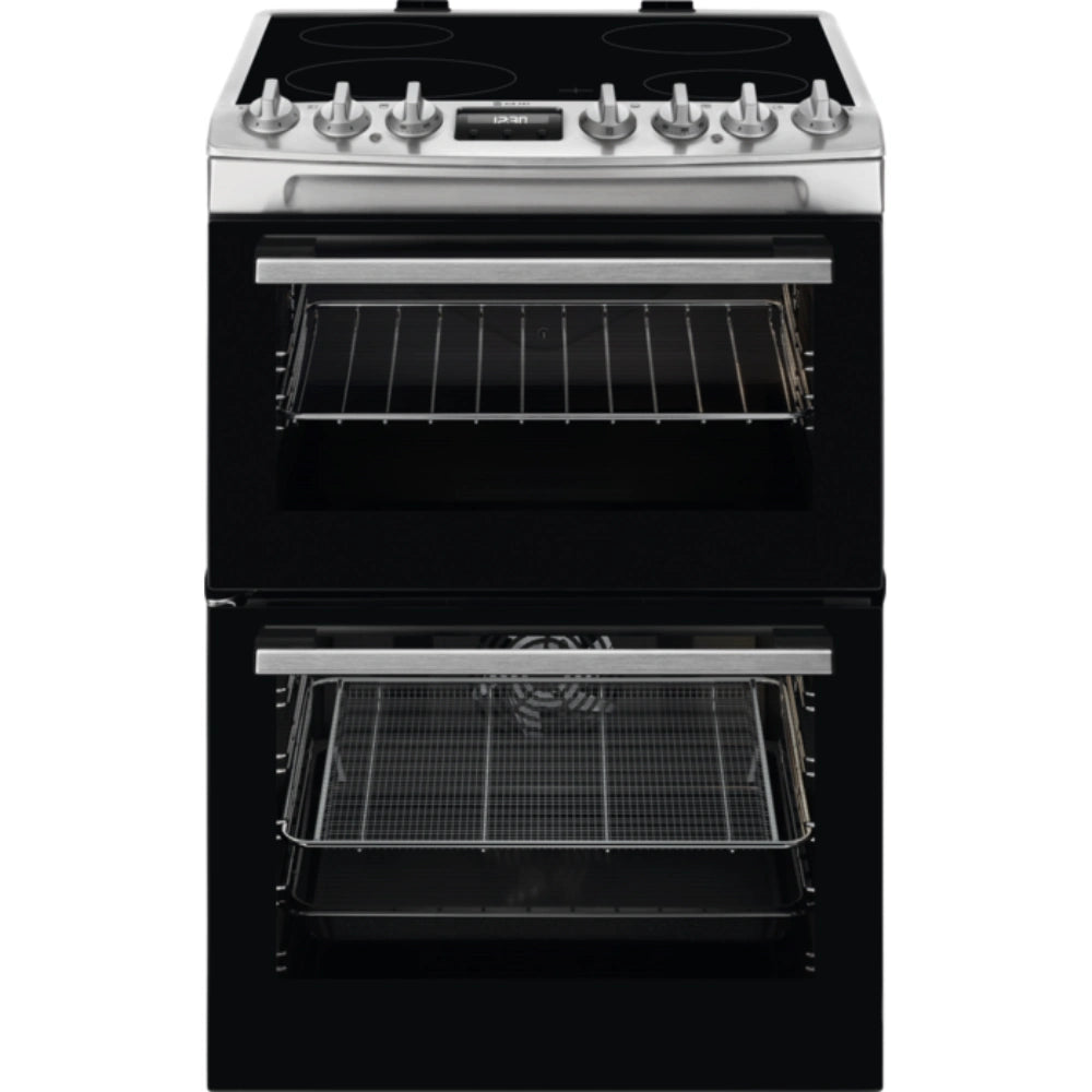 Electrolux 60cm Freestanding Electric Ceramic Cooker - Stainless Steel
