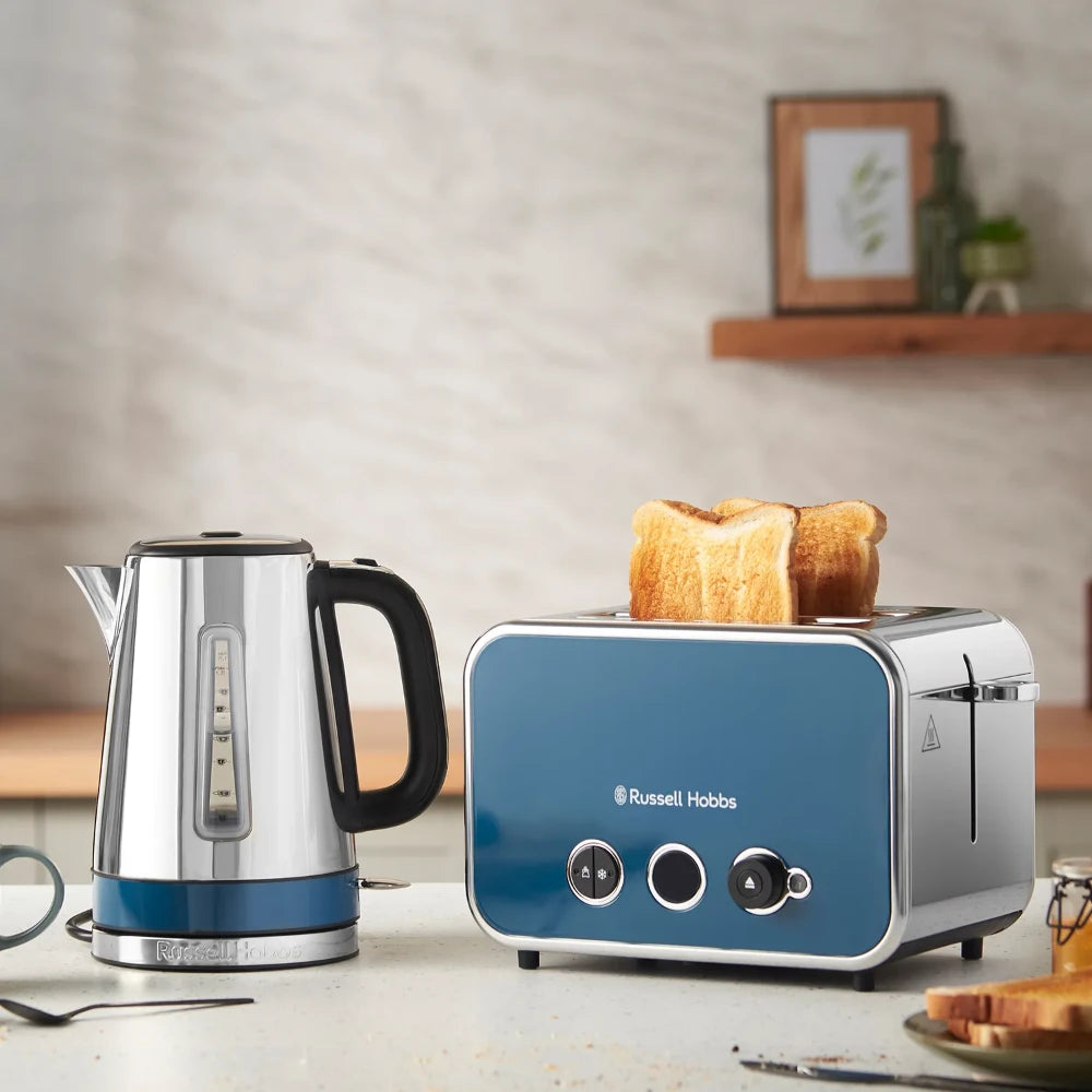 Russell Hobbs Quiet Boil 1.7 Litre Kettle - Ocean Blue | 24282