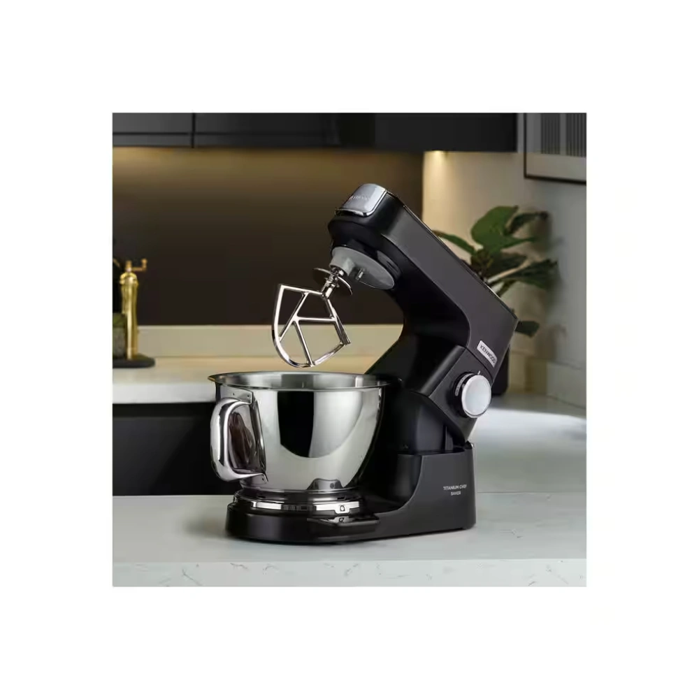 Kenwood Titanium Chef Baker Mixer 1200w - Black | KVC85.004BK