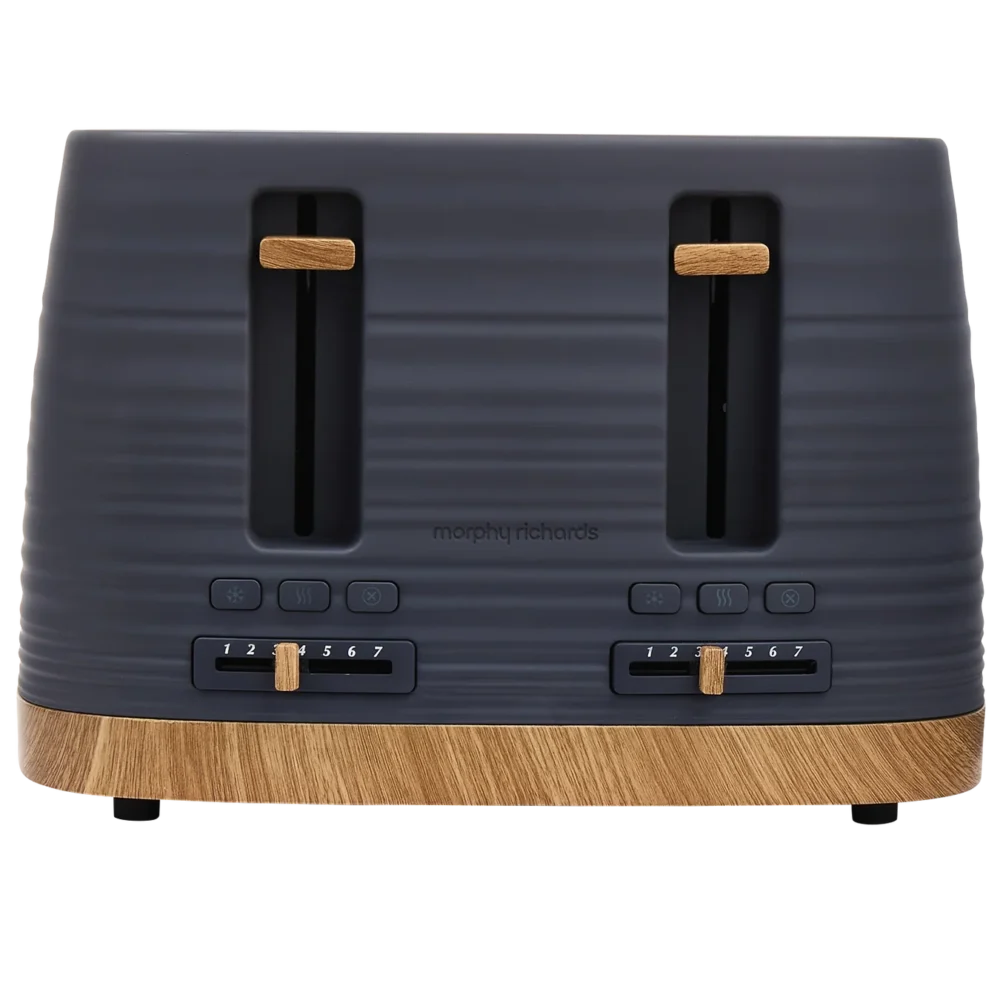 Morphy Richards Clay 4 Slice Toaster - Flint Grey | 243101