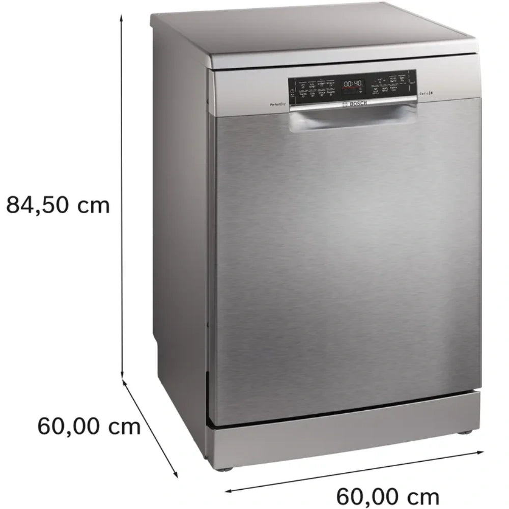 Ex-Display Bosch Series 6 14 Place Dishwasher - Brushed Steel | SMS6TCI01G