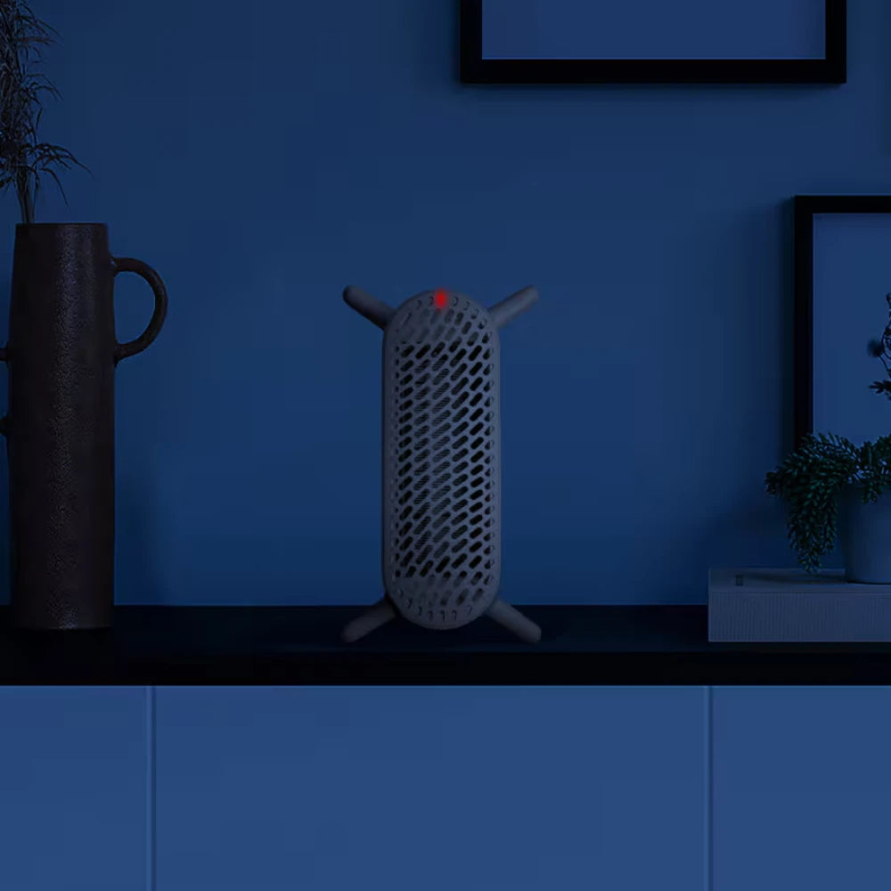 Delonghi Capsule Fit 2.4Kw Fan Heater - Grey | HFS70B24.GY