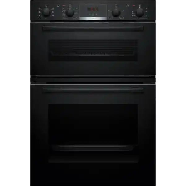 Bosch Series 4 Built In Double Oven with EcoClean Direct - Black | MBA533BB3B