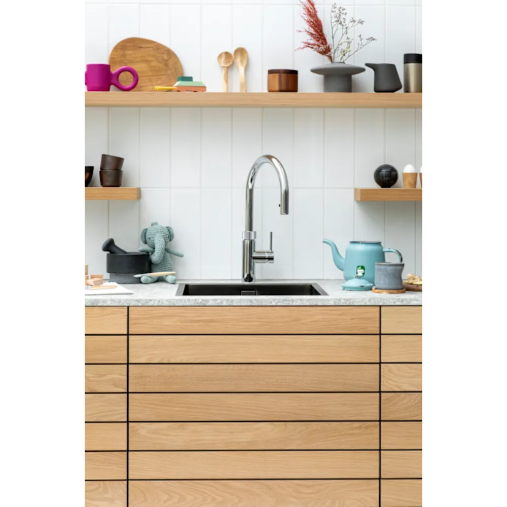 Quooker PRO3 Flex Boiling Water Kitchen Tap - Chrome | 3XCHR