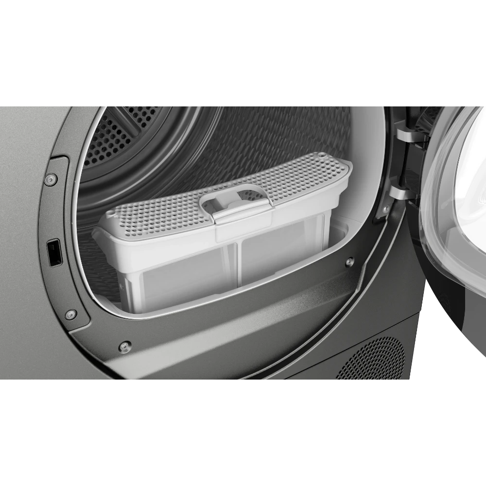 Bosch Series 6 9kg Heat Pump Tumble Dryer - Cast Iron Grey | WQG245R1GB
