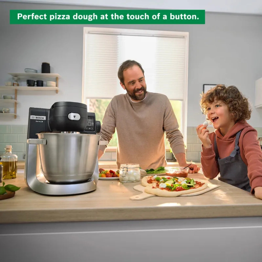 Ex-Display Bosch Series 6 Stand Mixer - Black and Silver | MUMS6ZM00G