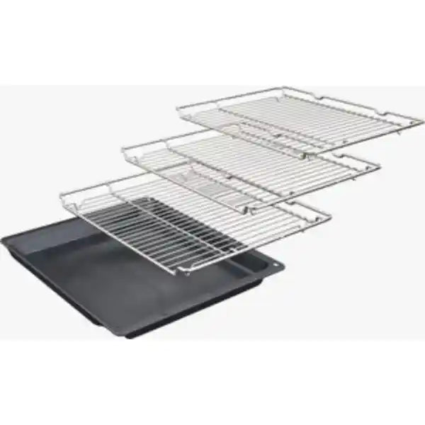 Bosch Series 4 Built In Double Oven with EcoClean Direct - Black | MBA533BB3B