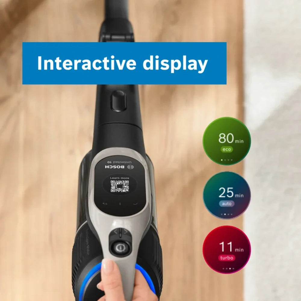 Ex-Display Bosch Unlimited 10 Cordless Vac Vacuum Cleaner - Greige | BBS1041GGB