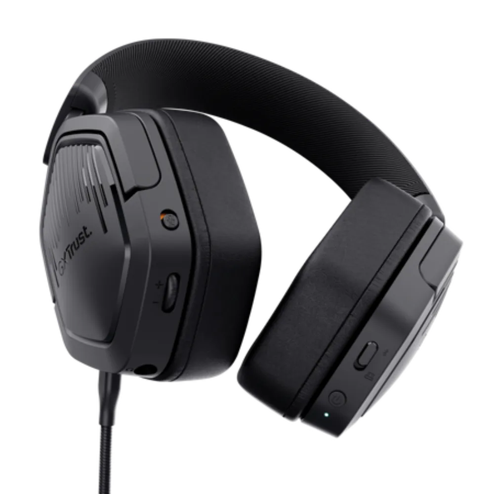 Trust Carus Wireless Gaming Headset Headphones - Black | T25491