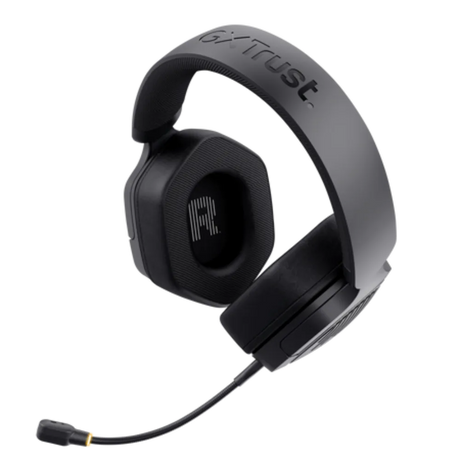 Trust Carus Wireless Gaming Headset Headphones - Black | T25491