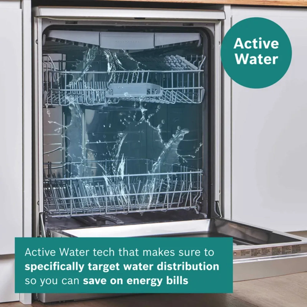 Bosch Series 2 60cm 14 Place Dishwasher - Silver Inox | SMS2HVI67G