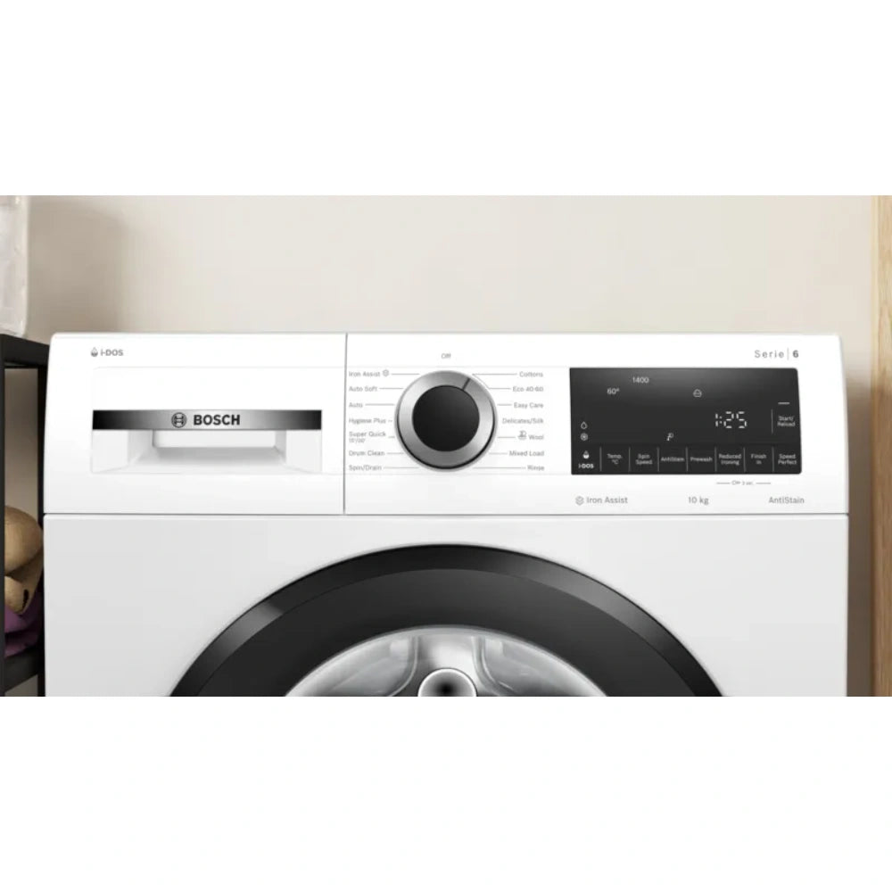 Bosch Series 6 10KG 1400 Spin Washing Machine - White | WGG254F1GB
