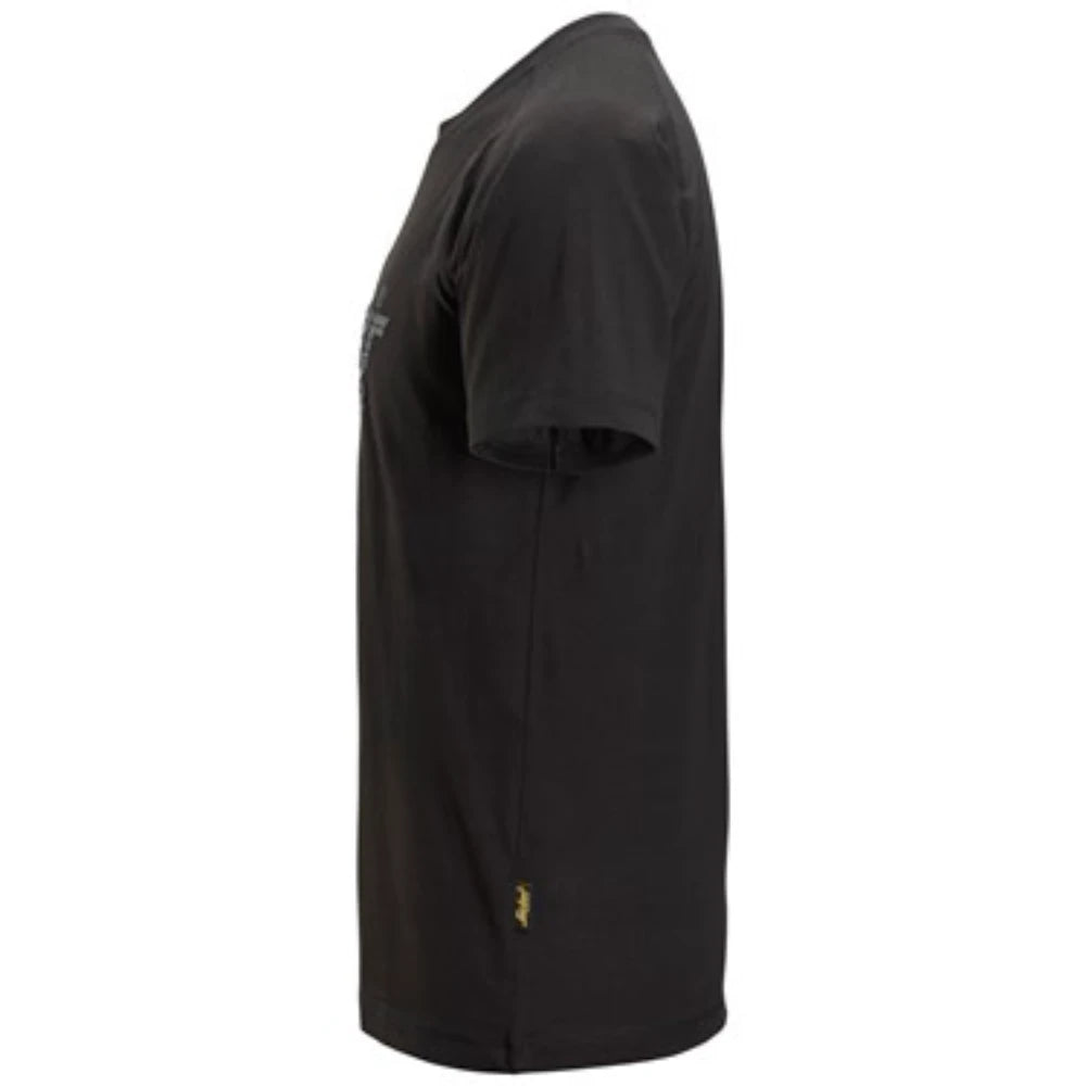 Snickers 2590 Logo T-Shirt - Black