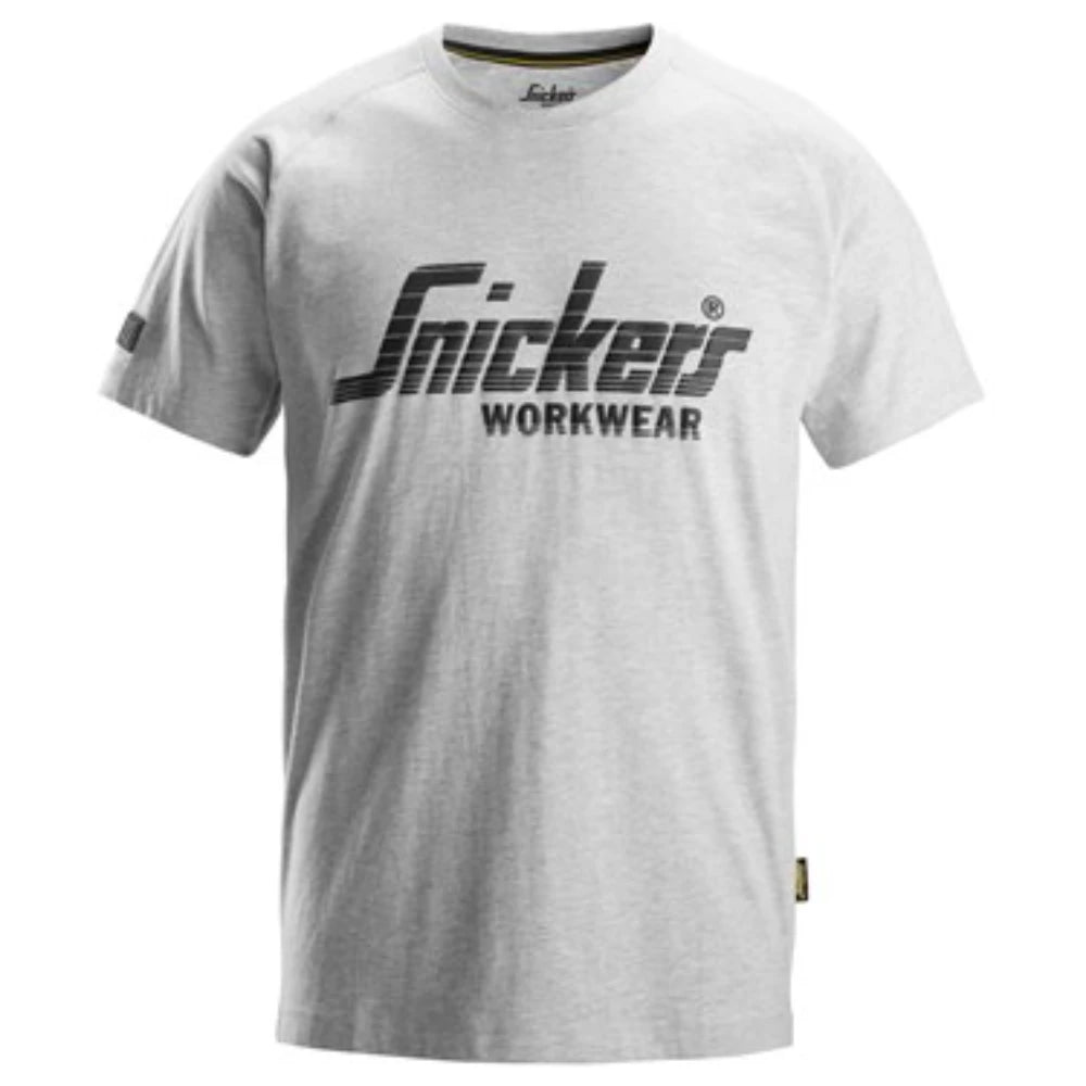 Snickers 2590 Logo T-Shirt - Grey