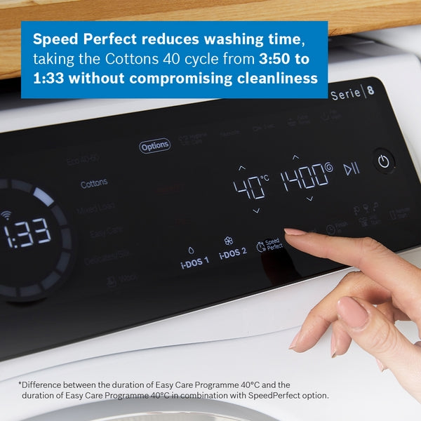 Bosch 10.5kg Series 8 i-DOS Washer Dryer | WNC25410GB