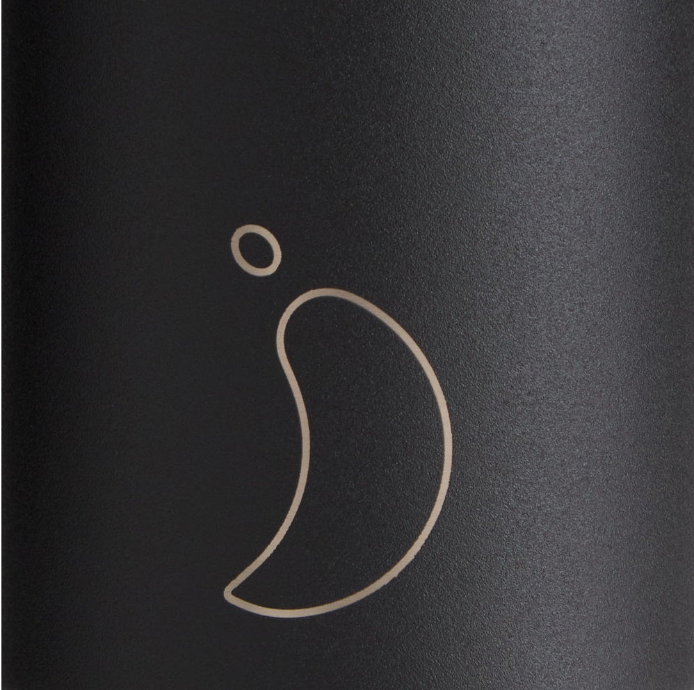 Chillys Coffee Cup 340ml - Mono Black | C340OH90RMOBLK