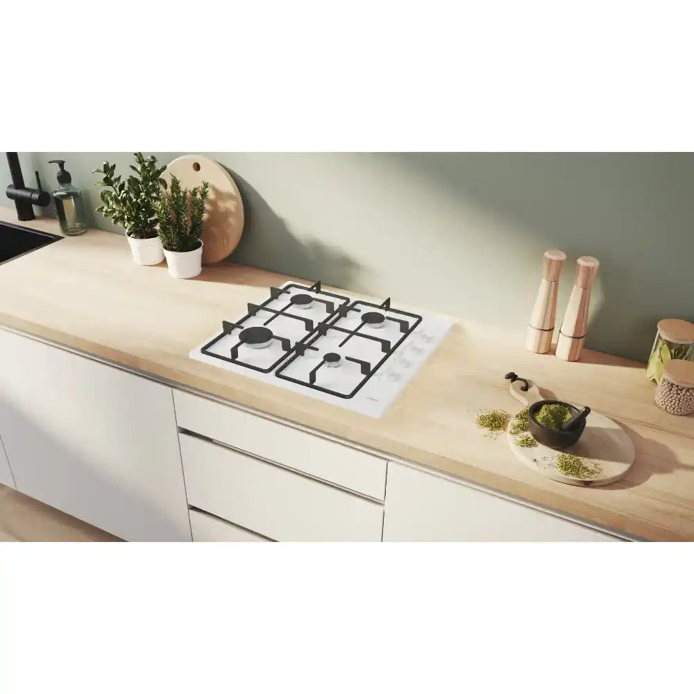 Bosch Series 2 60cm Gas Hob - White | PBP6B2K60