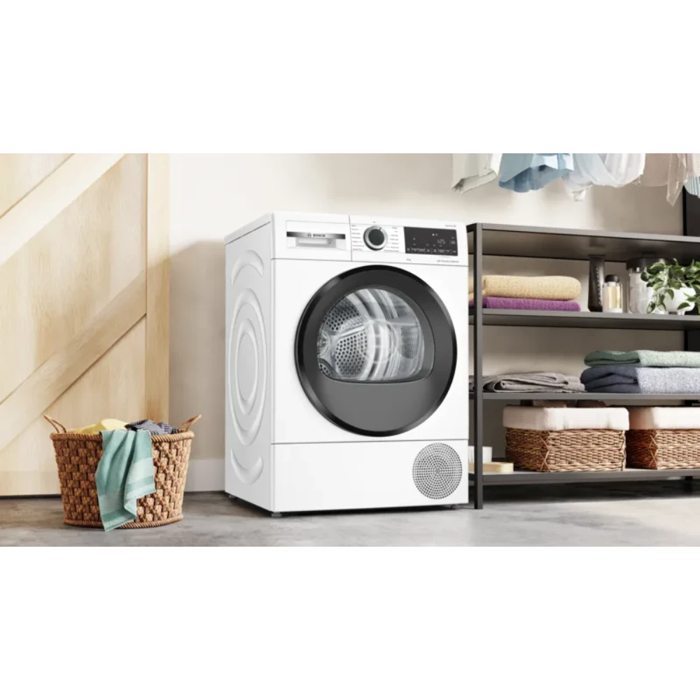 Bosch Series 6 9kg Heat Pump Tumble Dryer - White | WQG24500GB