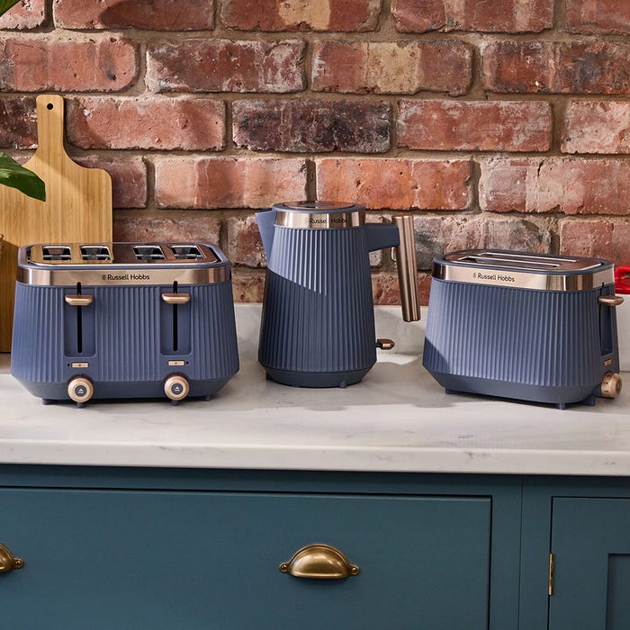 Russell Hobbs Bronte 4 Slice Toaster - Soft Navy | 26772