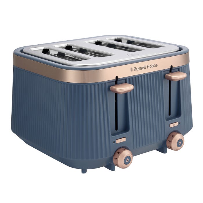 Russell Hobbs Bronte 4 Slice Toaster - Soft Navy | 26772