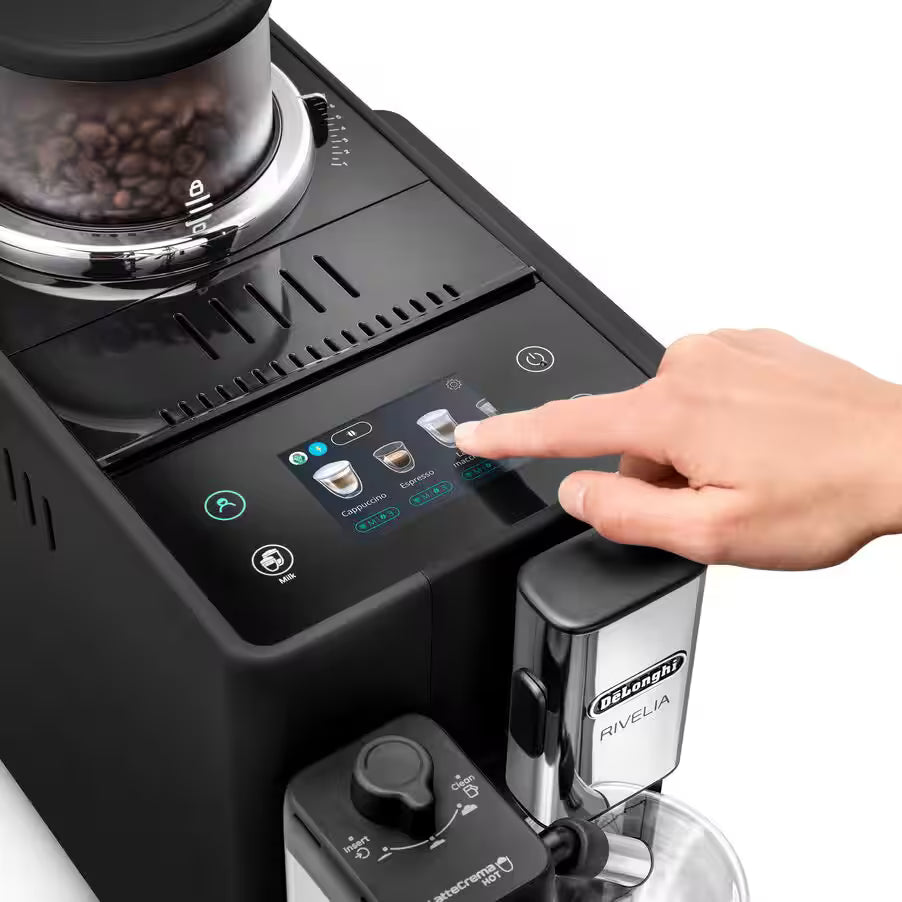 Delonghi Rivelia Bean To Cup Coffee Machine - Black | EXAM440.55.B