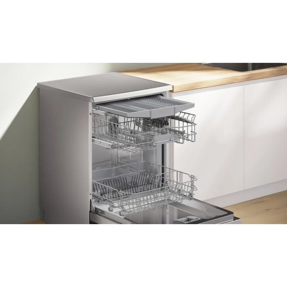 Bosch Series 2 60cm 14 Place Dishwasher - Silver Inox | SMS2HVI67G