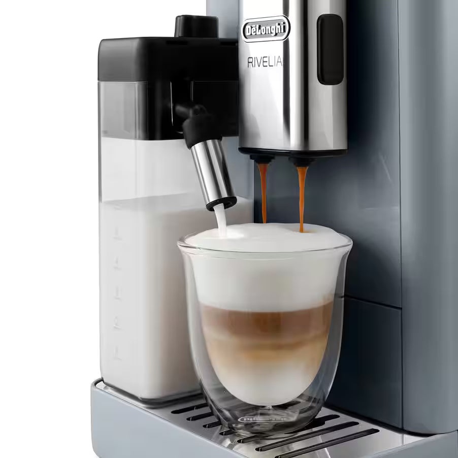 Delonghi Rivelia Bean To Cup Coffee Machine - Grey | EXAM440.55.G