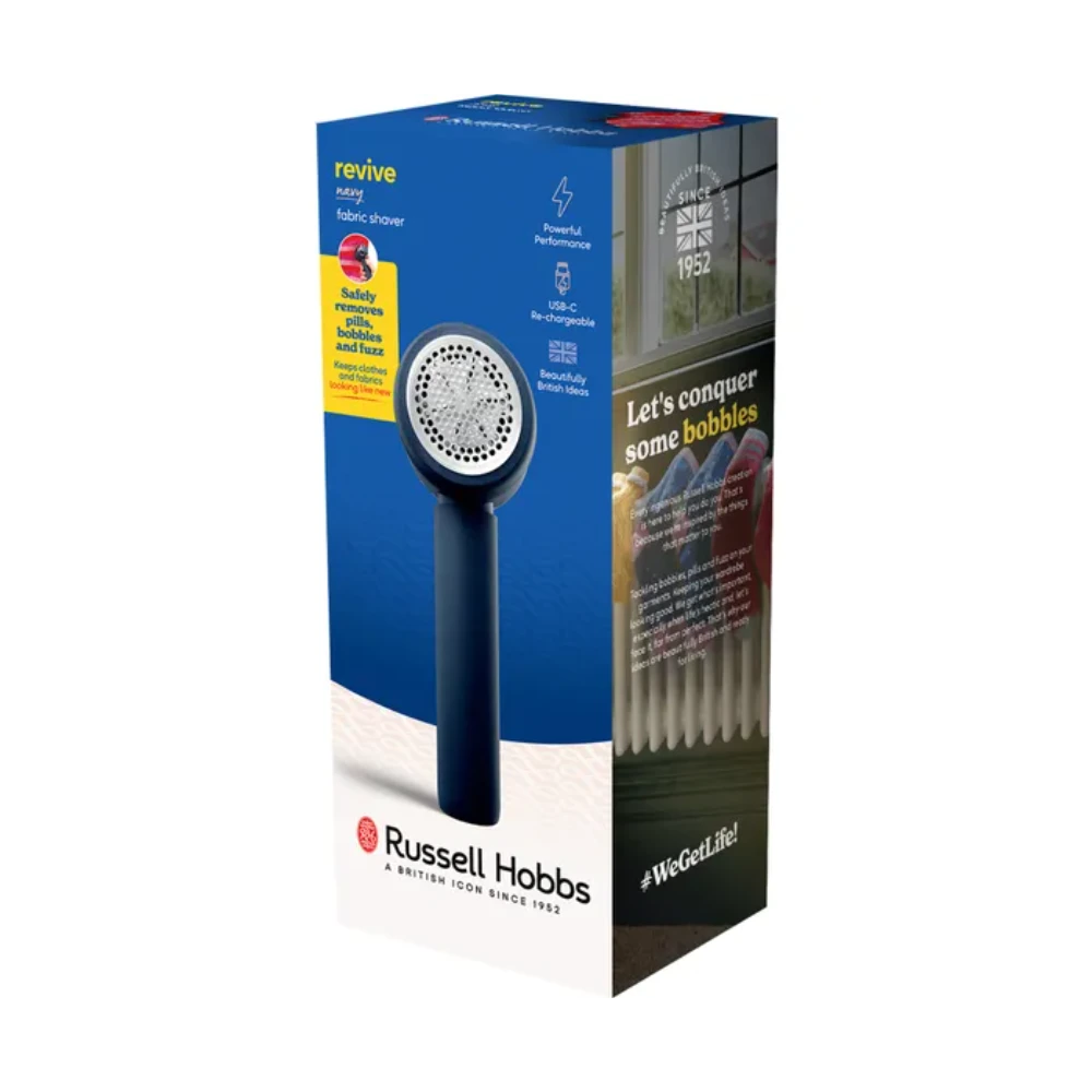 Russell Hobbs Revive Fabric Shaver - Midnight Blue | 27660