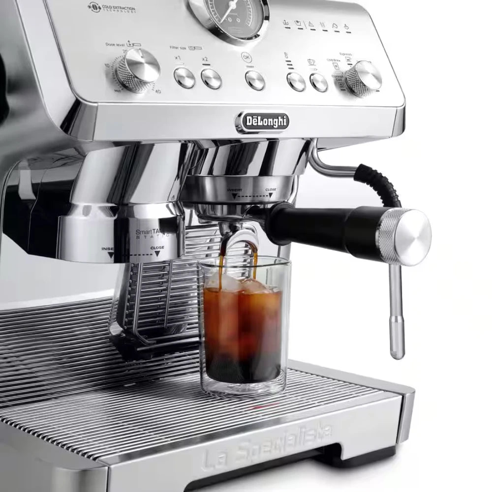 DeLonghi La Specialista Opera Manual Bean to Cup Espresso Coffee Machine Stainless Steel | EC9555.M