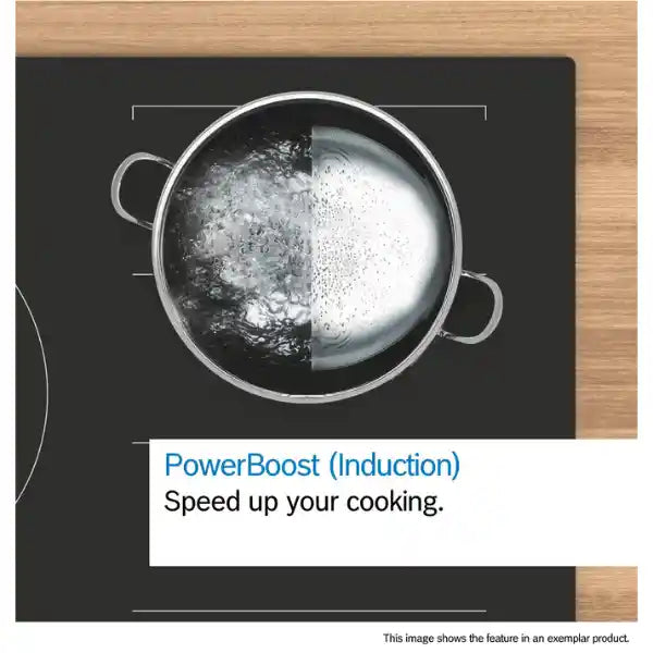 Bosch Series 4 60cm Induction Hob - Matt Black | PIE61ABB5E