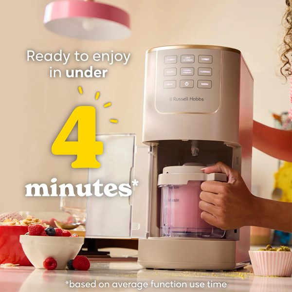 Russell Hobbs Chilluxe Ice Cream Maker - Stone | 28750