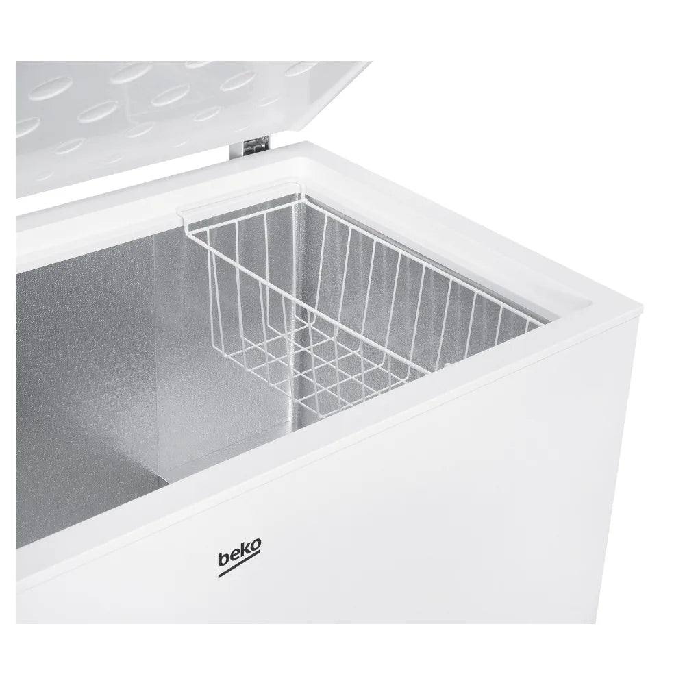Beko 371 Litre Chest Frezzer with Freezer Guard - White | CF4371W