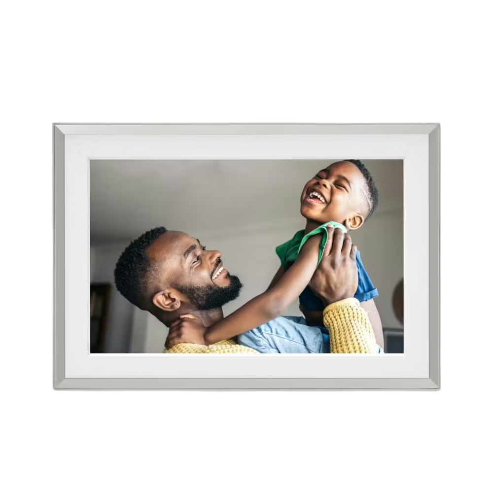 Aura Carver 10.1 Inch WiFi Digital Photo Picture Frame - Matt Clay | AF905-MWHT
