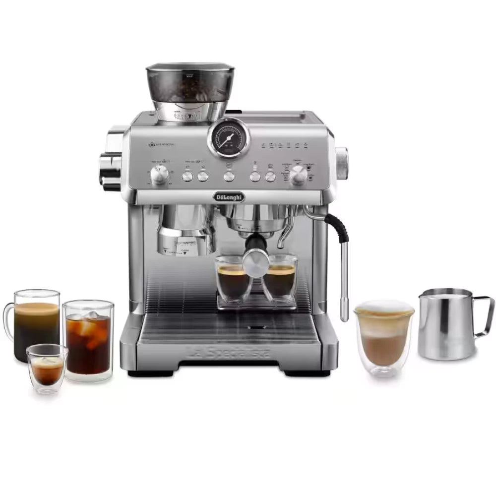 DeLonghi La Specialista Opera Manual Bean to Cup Espresso Coffee Machine Stainless Steel | EC9555.M