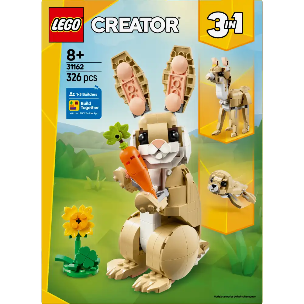 Lego Creator Cute Bunny 3 in 1 | 31162
