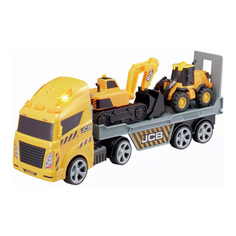 Teamsterz JCB Construction Transporter Light and Sound | 1417293.EX
