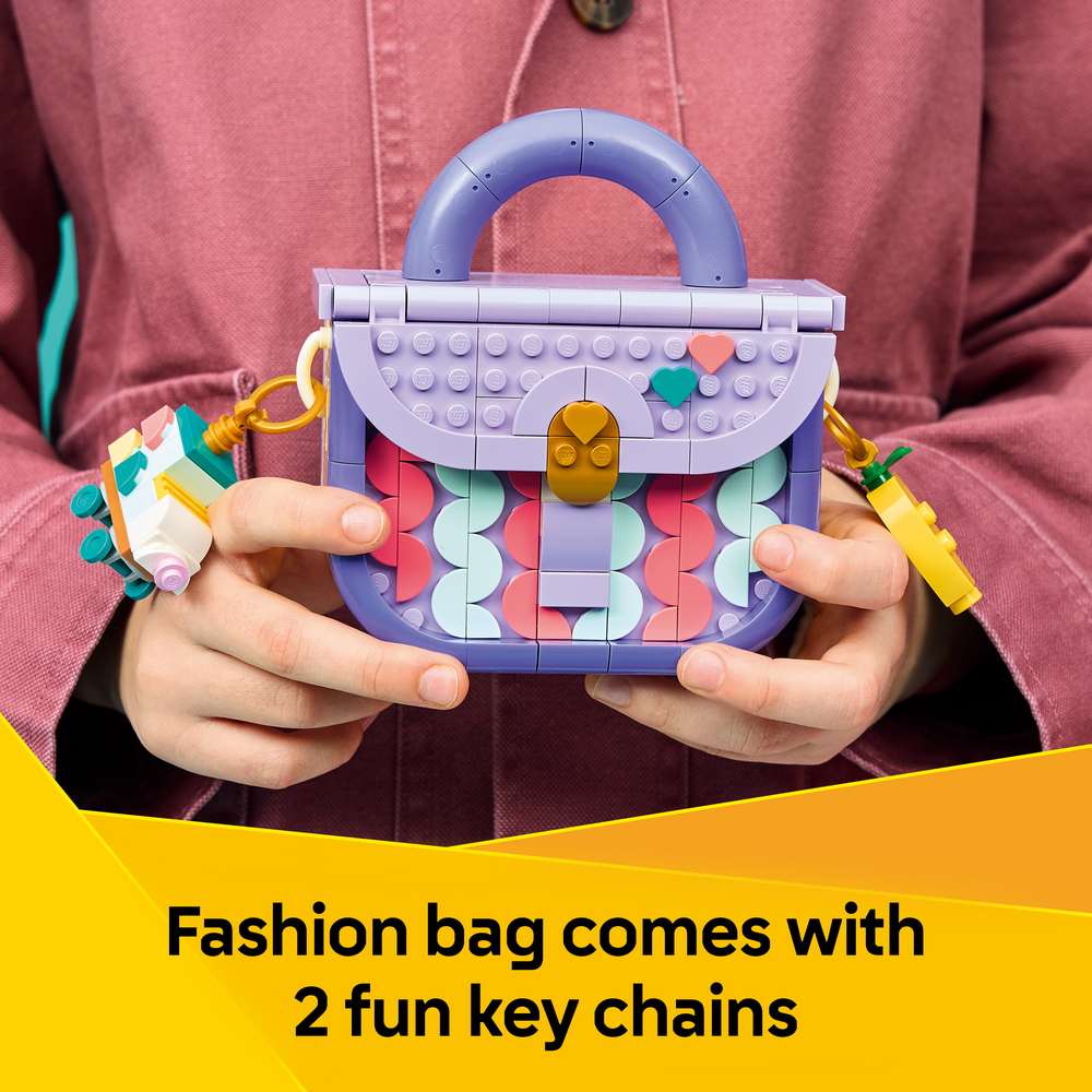 LEGO Creator Art Fashion Bag with Storage 31391 - captioned product view. 272 pieces. Ages 8+.