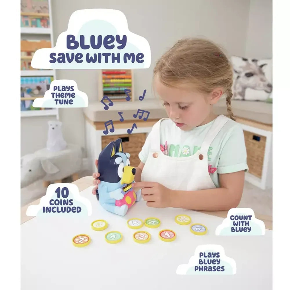 Save With Bluey Money Box Saving Jar | 1684931.EX