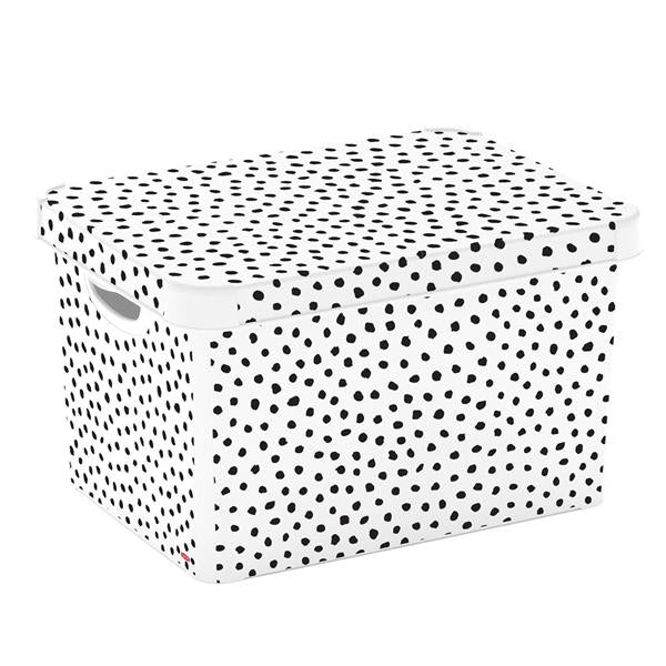 Curver Dalmation Print Deco Box 22 Litre | CUR255909
