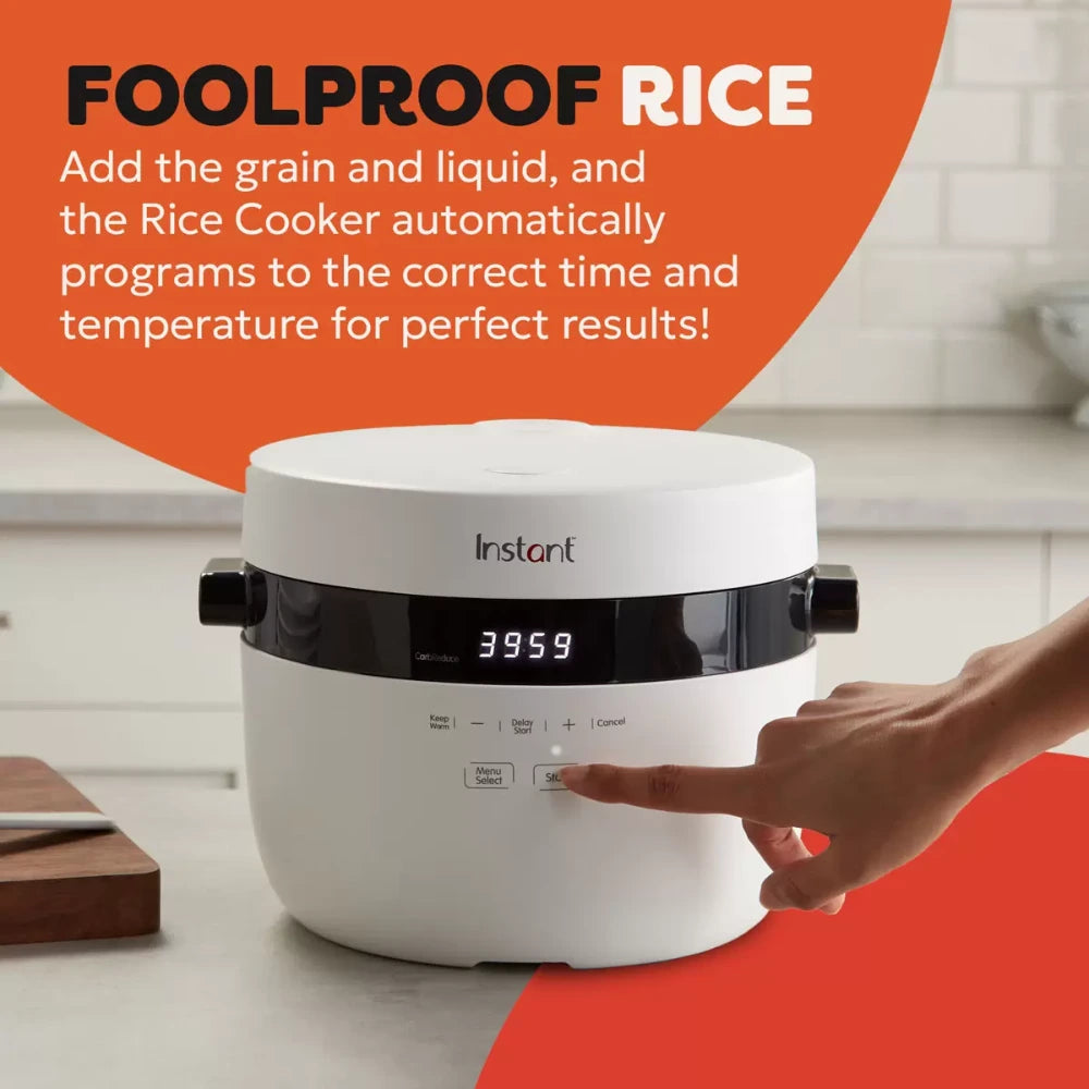 Instant Pot Rice Cooker and Steamer 12 Cup 2.8 Litre | 140-5021-01-UK