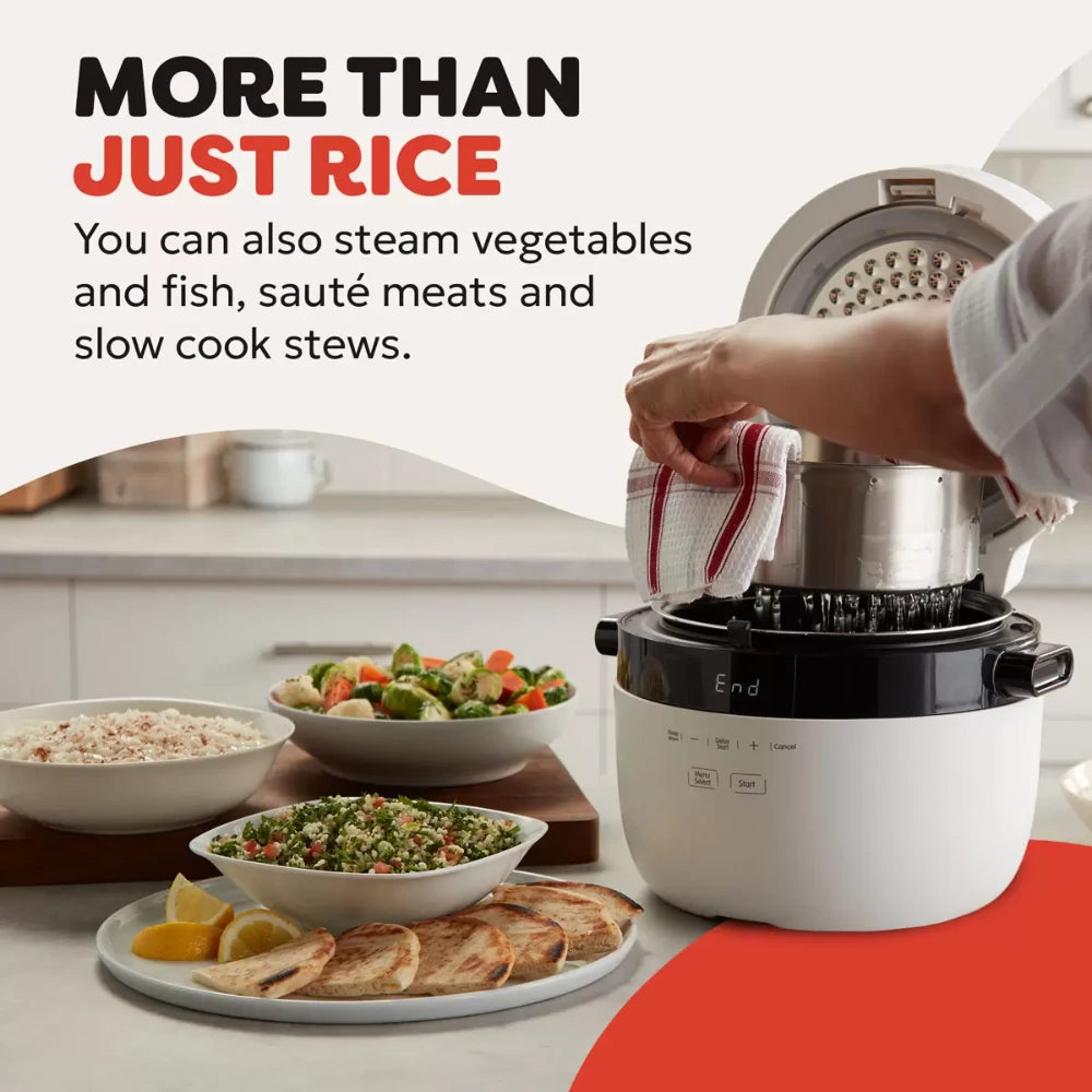 Instant Pot Rice Cooker and Steamer 12 Cup 2.8 Litre | 140-5021-01-UK