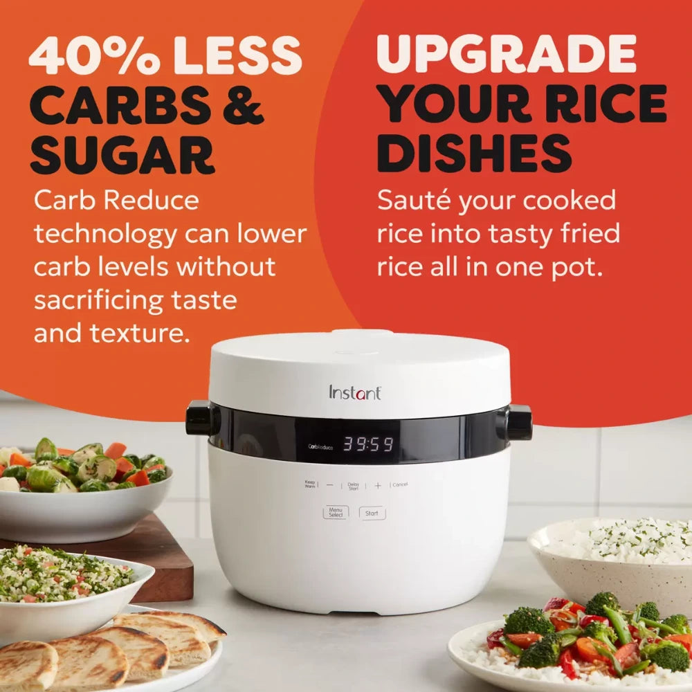 Instant Pot Rice Cooker and Steamer 12 Cup 2.8 Litre | 140-5021-01-UK