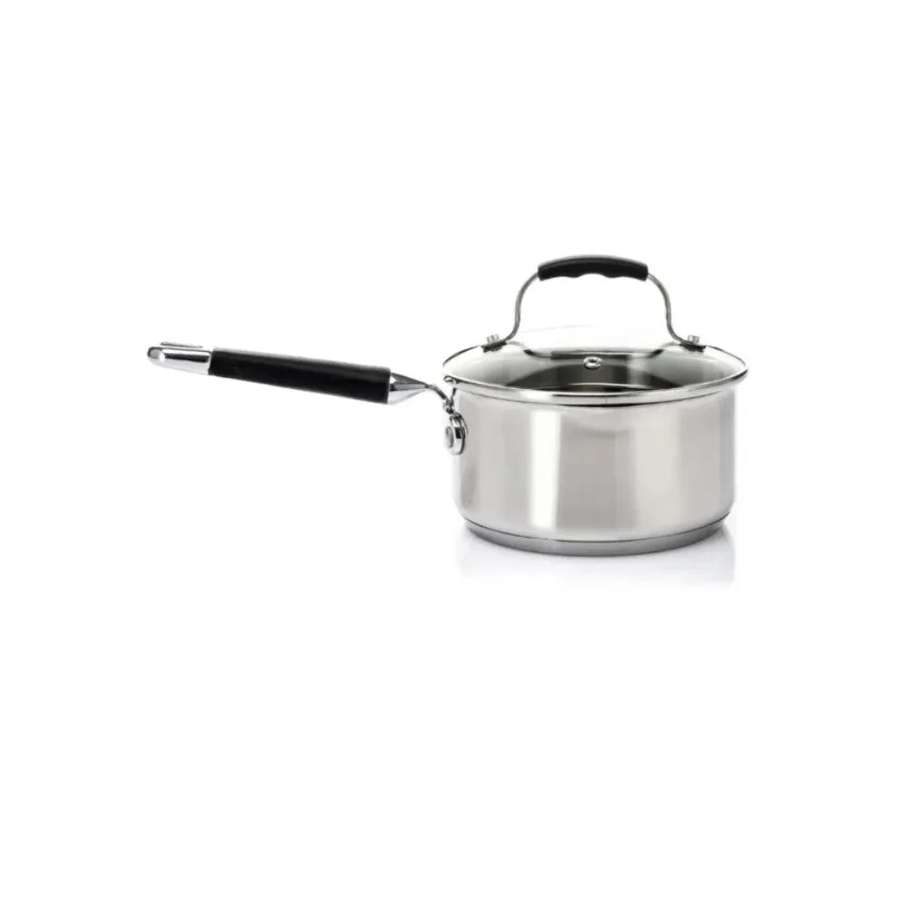 Steelex 20cm Saucepan with Glass Lid | ST/9603