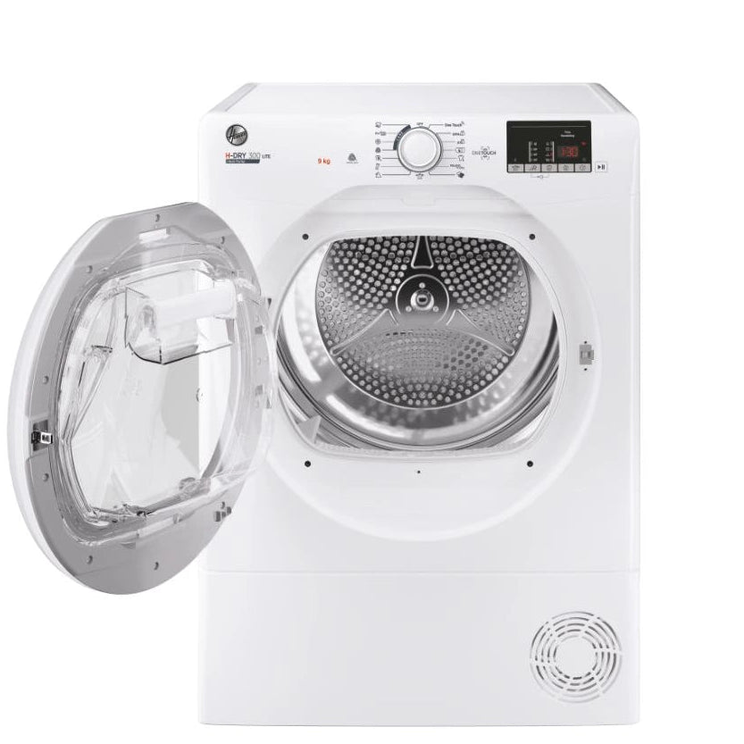 Hoover Dynamic H-Dry 300 9KG Heat Pump Tumble Dryer - White | HLEH9A2DE-80