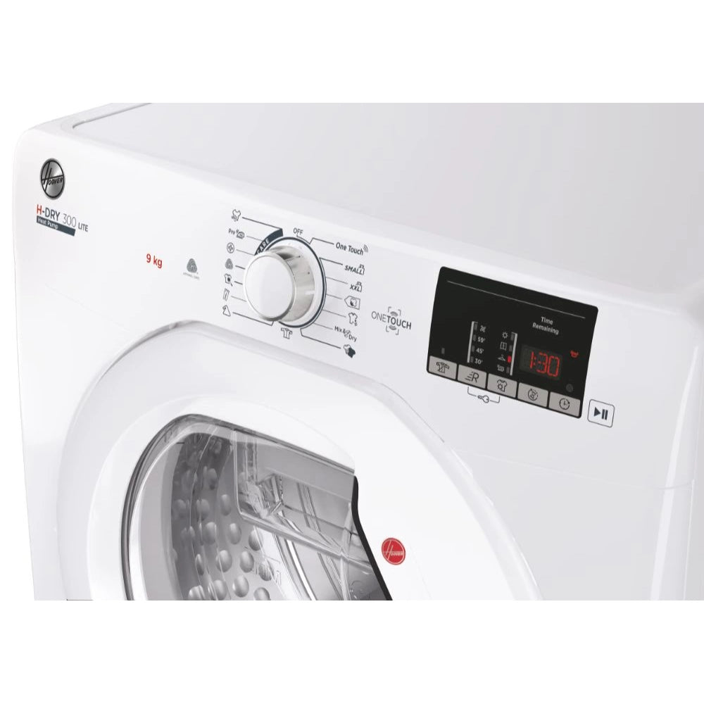 Hoover Dynamic H-Dry 300 9KG Heat Pump Tumble Dryer - White | HLEH9A2DE-80
