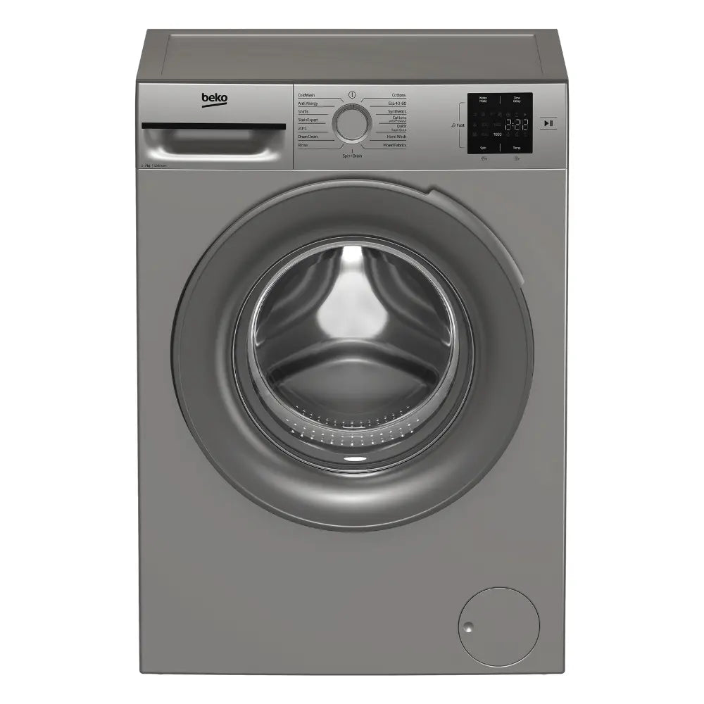 Beko 7kg 1200 Spin Washing Machine - Silver | BM1WT3721S