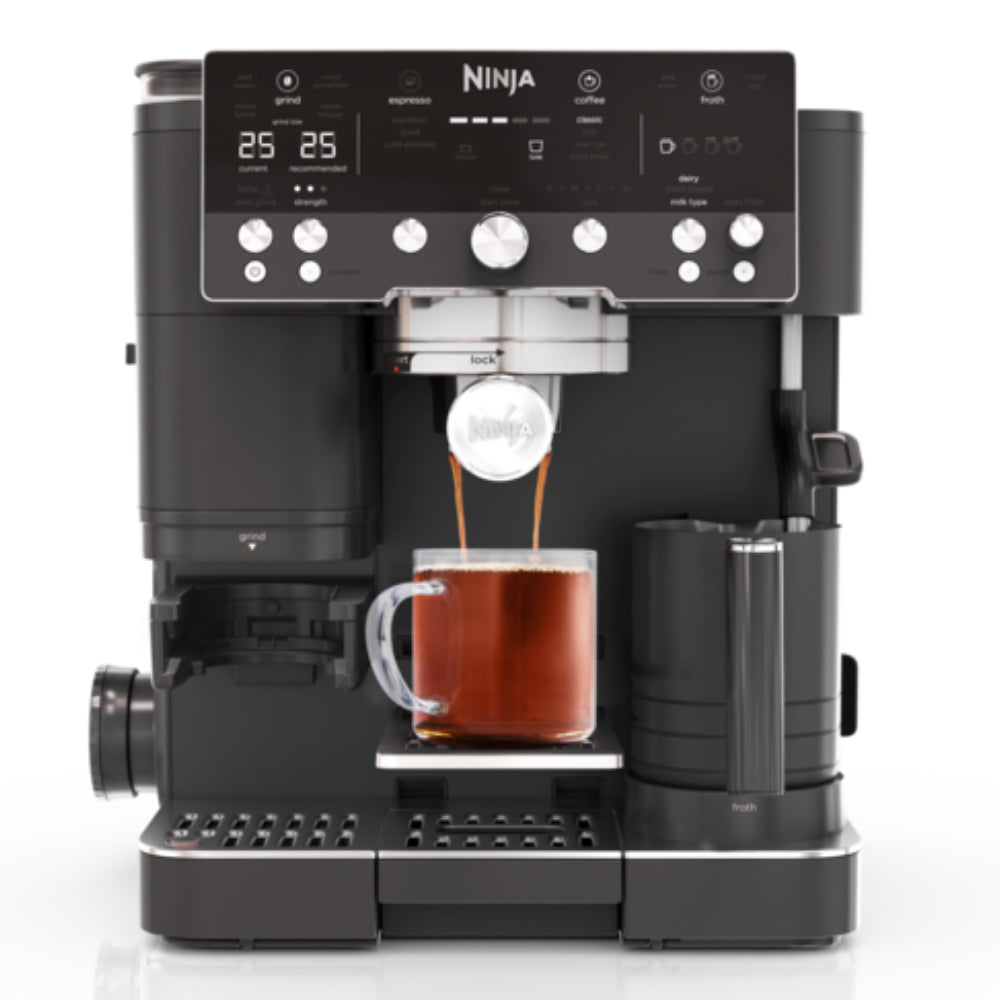 Ninja Luxe Café Premier Series Coffee Machine with Cold Brew - Black | ES601UKBK