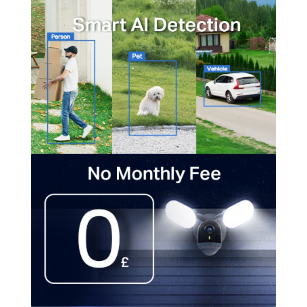 TP-Link Tapo C310 Outdoor Security Camera 2 Pack | TAPOC310P2