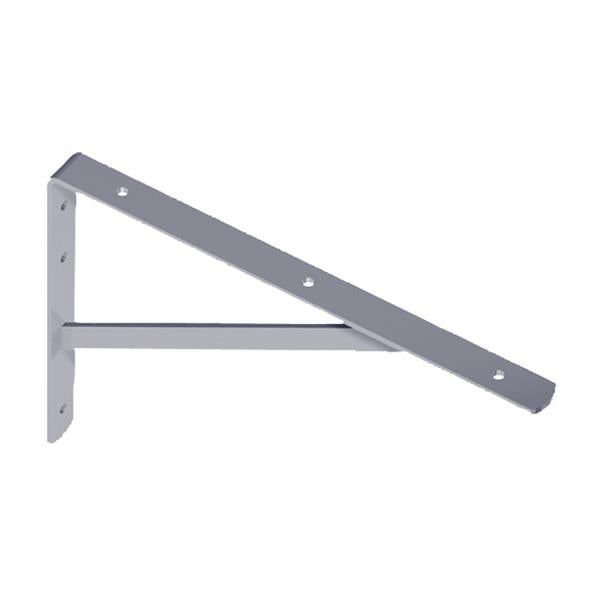 Industrial Shelf Bracket 400mm x 270mm - Grey | Heavy Duty