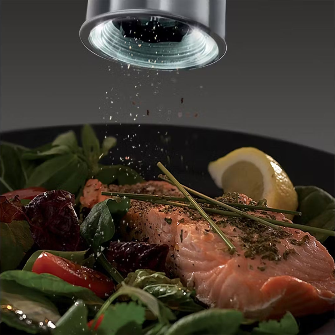 Russell Hobbs Electric Salt and Peppar Mill - Stainless Steel | 23460-56